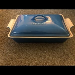 LE Creuset cover baking dish